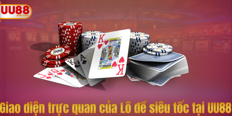 Giao diện trực quan của Lô đề siêu tốc tại UU88