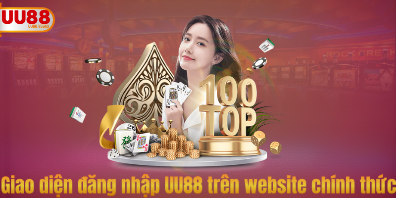 Giao diện đăng nhập UU88 trên website chính thức